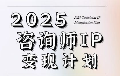 7天构建咨询师变现系统，2025咨询师IP变现计划训练营-优优云网创