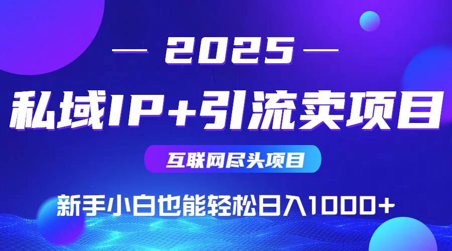 （14613期）私域IP+卖项目，普通人小白也能轻松实现日入1000+-优优云网创