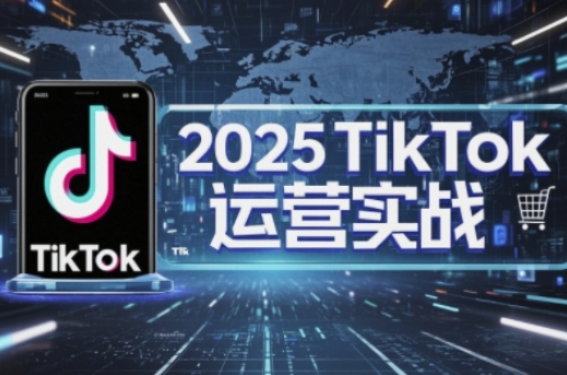 2025TikTok电商运营，掌握TikTok店铺运营核心技巧，实现低成本高转化-优优云网创