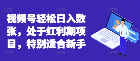 视频号轻松日入数张，处于红利期项目，特别适合新手-优优云网创