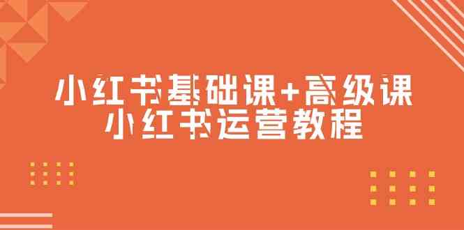 小红书基础课+高级课-小红书运营教程（53节视频课）-优优云网创