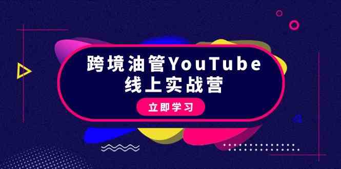 跨境油管YouTube线上营：大量实战一步步教你从理论到实操到赚钱（45节）-优优云网创