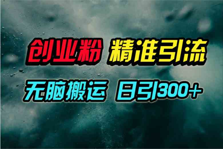 （9875期）视频号纯搬运日引300+创业粉教程！-优优云网创